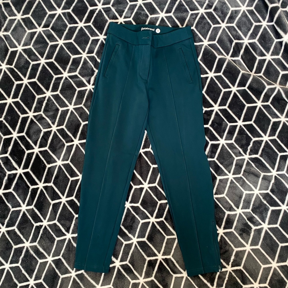 Betabrand Skinny Cigarette Pants